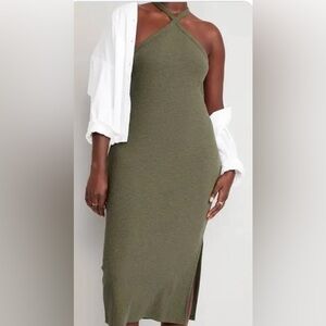 Old Navy Olive Green Dress (size s)